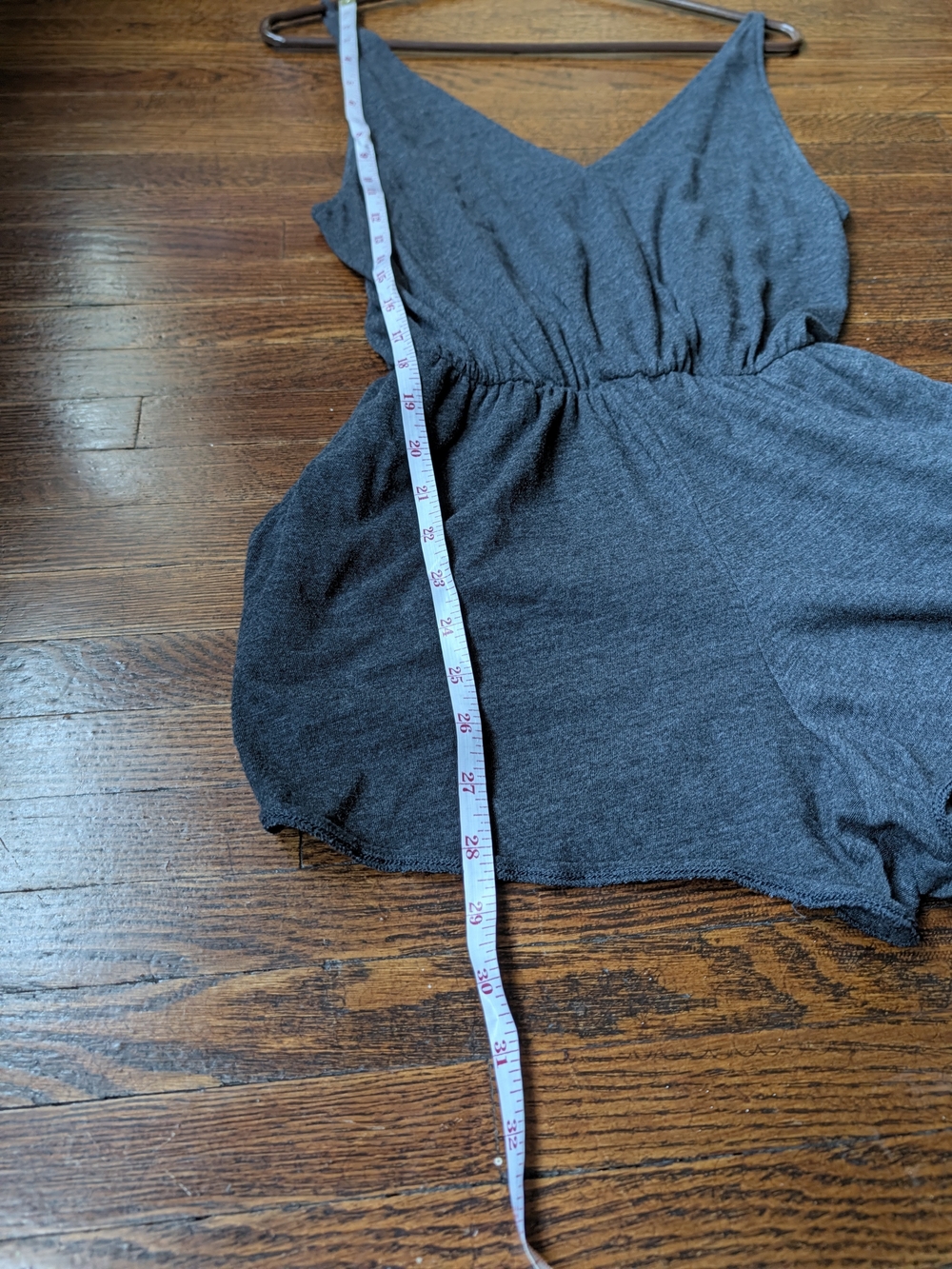 Pink Victoria’s Secret Crossover Romper Cover Up Casual Charcoal Gray Small - Picture 13 of 17